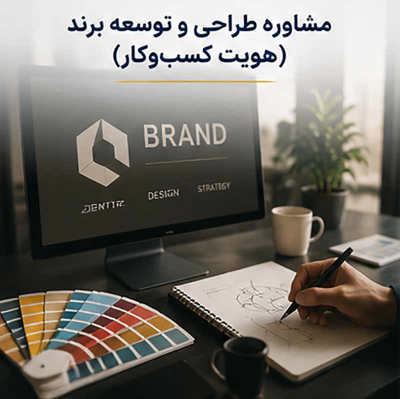 مشاوره طراحی و توسعه برند 